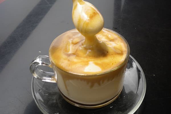 Try Egg Coffee