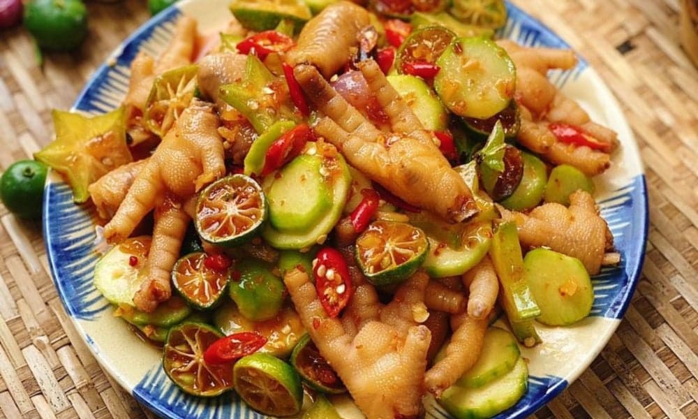 Lemongrass Calamansi Chicken Feet