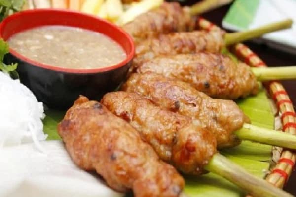 Lemongrass Pork Skewers
